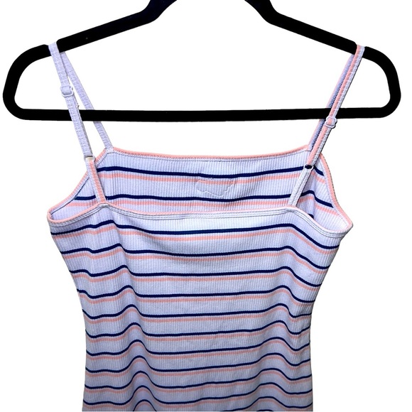 Nike Plus Femme Striped Casual Sporty Maxi Dress Violet Purple Striped - Picture 12 of 13